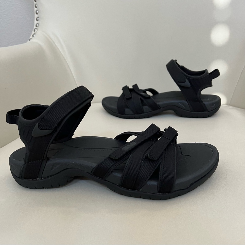 Teva Tirra black strap adjustable sandal women size 6, 9 available